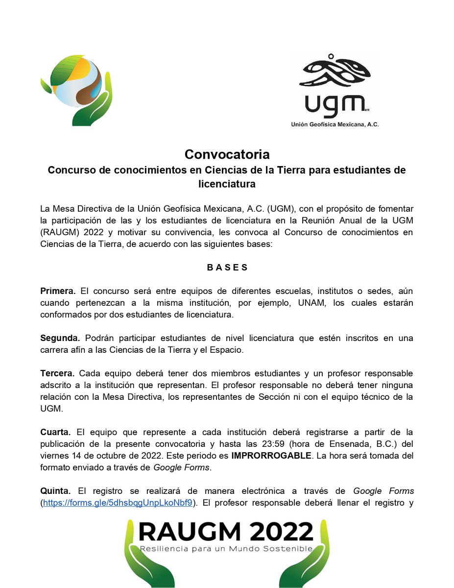 Unión Geofísica Mexicana tweet media