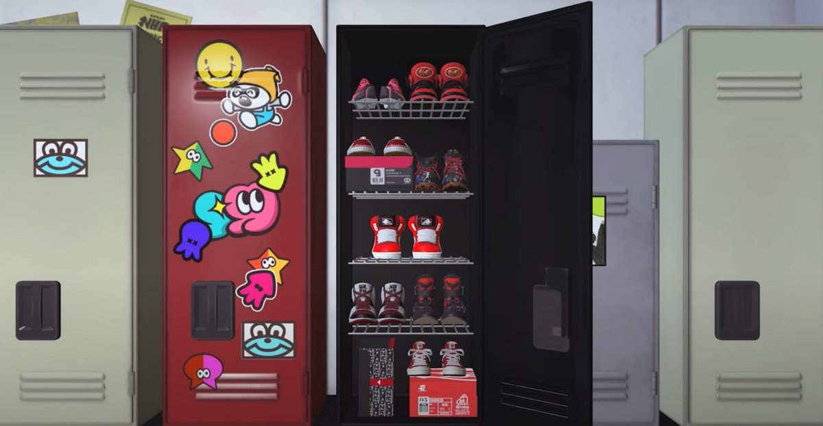 Live look at my #Splatoon3 locker