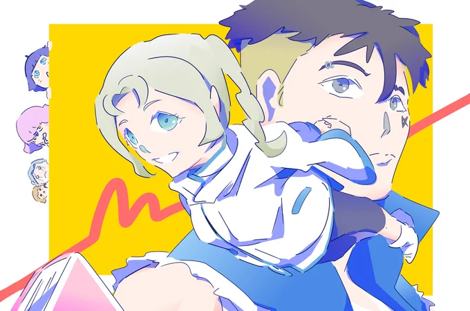#BORUTO #アニメ好きと繋がりたい #アニメ #illustration #art #イラスト #芸術の輪 #芸術同盟 #絵描きさんと繫がりたい #フォロバ 雪割カエ(口寄せの術で骨折の過去有り 水瀬いのり)カワキ(内田雄馬)忍者学校編で平和。ヒマワリ恋の三角関係編?マドンナいのりん嫉妬な日高里菜 犬ショタ石原夏織!