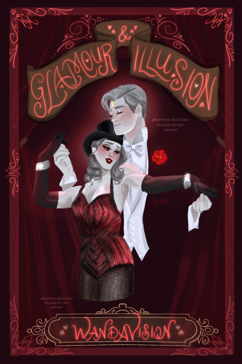 andrea_sketches's tweet photo. &amp; with that, my WandaVision poster series is finished! 💋 
These will be available as prints when my shop opens this Friday, the 12th!
Please do not repost. #WandaVision https://t.co/qz2h56hAhX