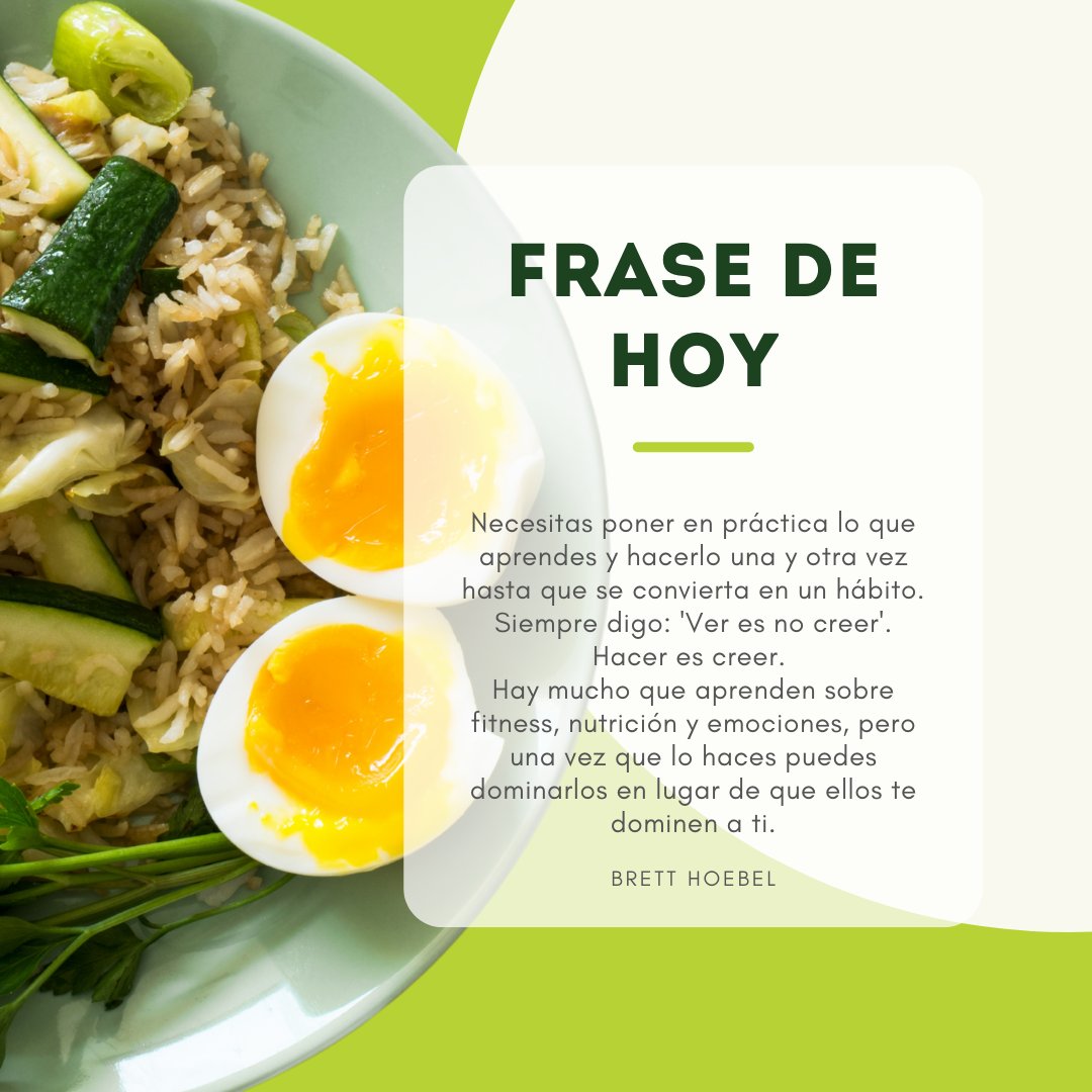 Alysonrg191's tweet photo. Frase de hoy #frasedehoy #frasesdenutricion #alimentacionsaludable #tipsalimentacion https://t.co/b7ag8dtaHR