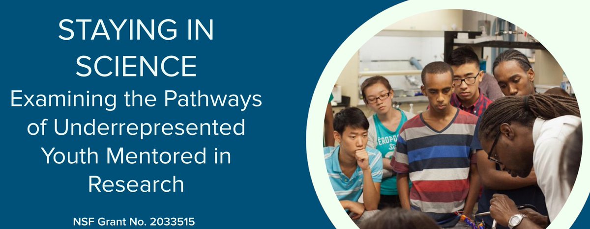 karenhammerness's tweet photo. Our #stayinginscience research team is looking forward to the chance to share findings from our longitudinal study of youth in STEM (we are in Year 6) and to meet others interested in out-ofschool learning @ICSEIglobal https://t.co/NqYx9bVMYu