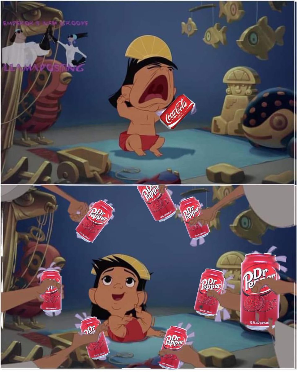 ATLDrPepperGuy's tweet photo. This meme describes my taste &amp; ❤️ for @drpepper #pepperpack #alwaysjosh (creator: unknown) https://t.co/Ukbp8bfyZg