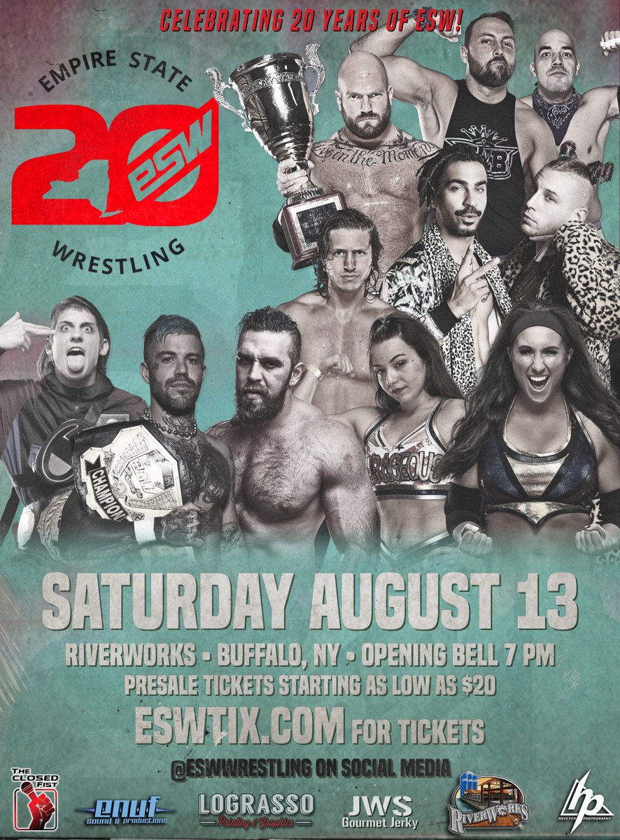 ESWWrestling's tweet photo. This Saturday! https://t.co/Lm5rdEi5kt