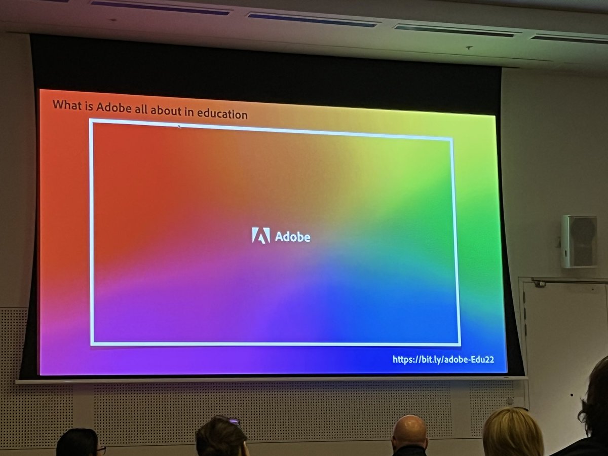 matt_robert_d's tweet photo. Learning about some amazing Adobe tools! #adobe #EduTECHAU #EduTECH2022 #creativity https://t.co/gAZwzgs8Zn