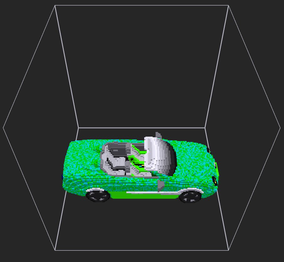 voxeliving's tweet photo. Improved Converty Benz about to hit the street! #build #car #mod #improve #healthyobsession #NFTs #buildNbear @cryptovoxels Oh wow see another thing I forgot hold on😅 #neverendingprocess https://t.co/YOVzMIRoip