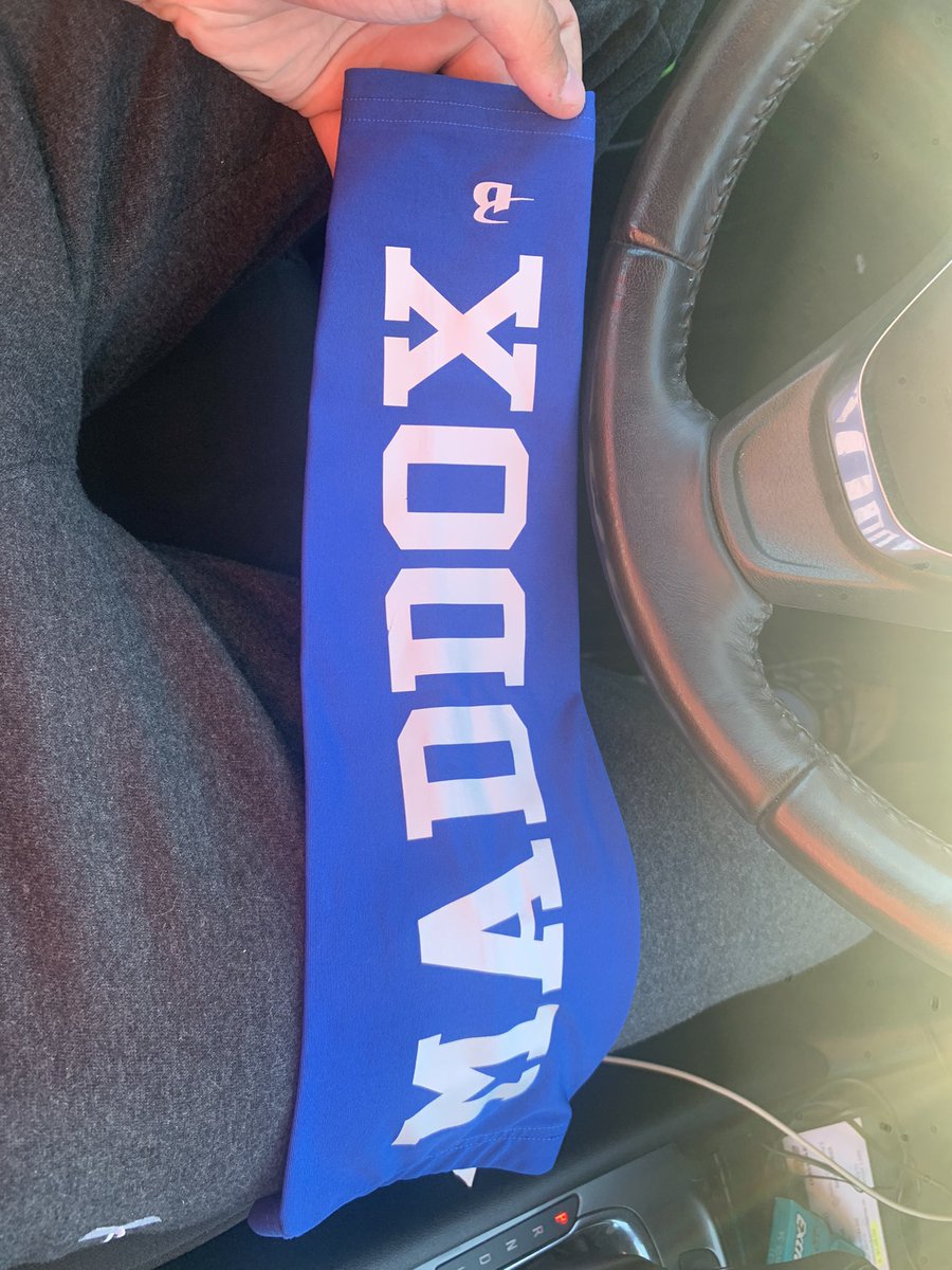 Honored to be allowed to wear the <a href="/ButterflyMaddox/">Butterfly Effect of Maddox J. LoPriore Foundation</a> sleeve for this up coming season… bigger than football