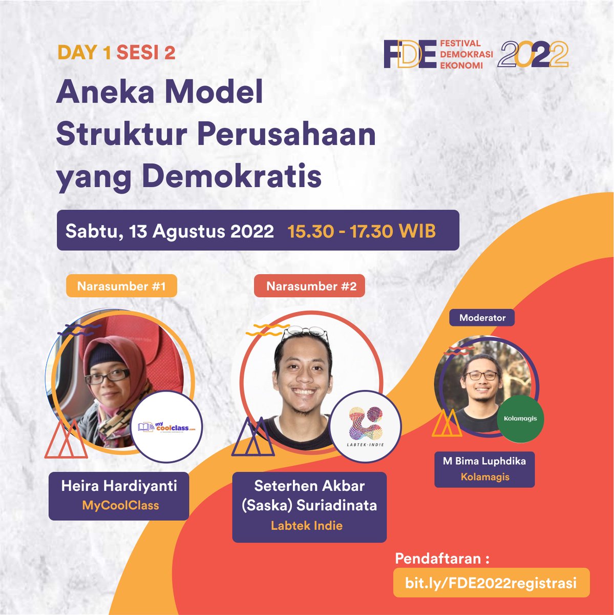 334455Demeko's tweet photo. Di Sesi 1 fokus pada kepemilikan dan hak atas profitnya bagi pekerja 💰
Sesi 2 ini lebih kepada bagaimana struktur kerja dan pengambilan keputusan yg demokratis dalam operasional bisnis sehari2 🤝

@bimaLuphdika @seterhenakbar @MyCoolClass 

https://t.co/2hkdkqfg5j https://t.co/wMzRzUIa43