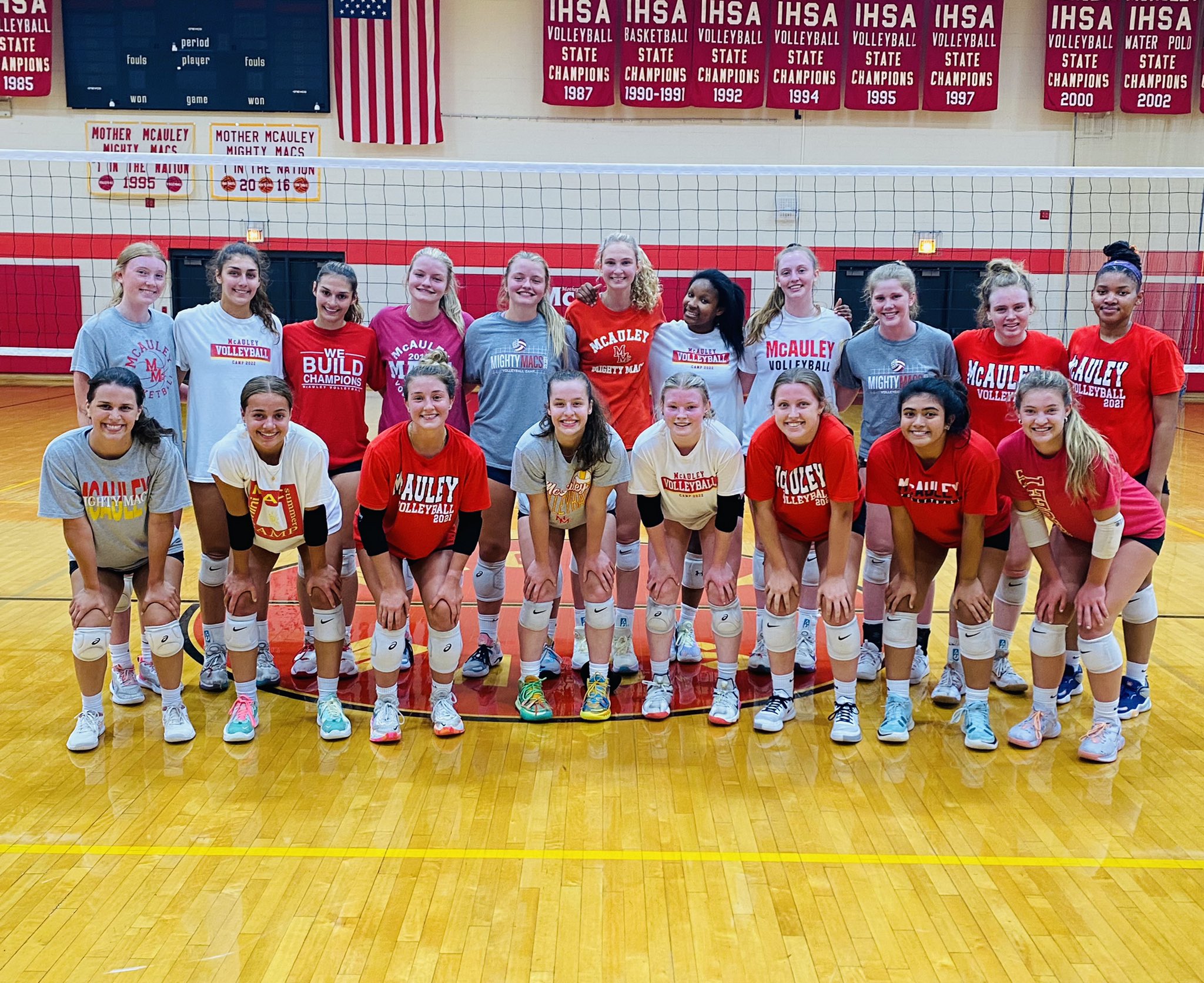 McAuley Volleyball on Twitter "Day One Vibes! letsgo tradition https