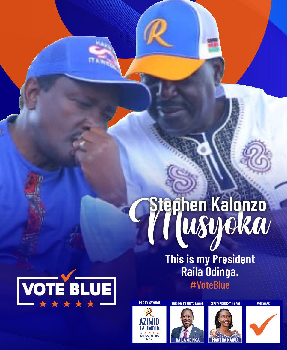 Thank you Man Stevo for single-handedly delivering Ukambani votes. Asante sana <a href="/skmusyoka/">Kalonzo Musyoka</a>