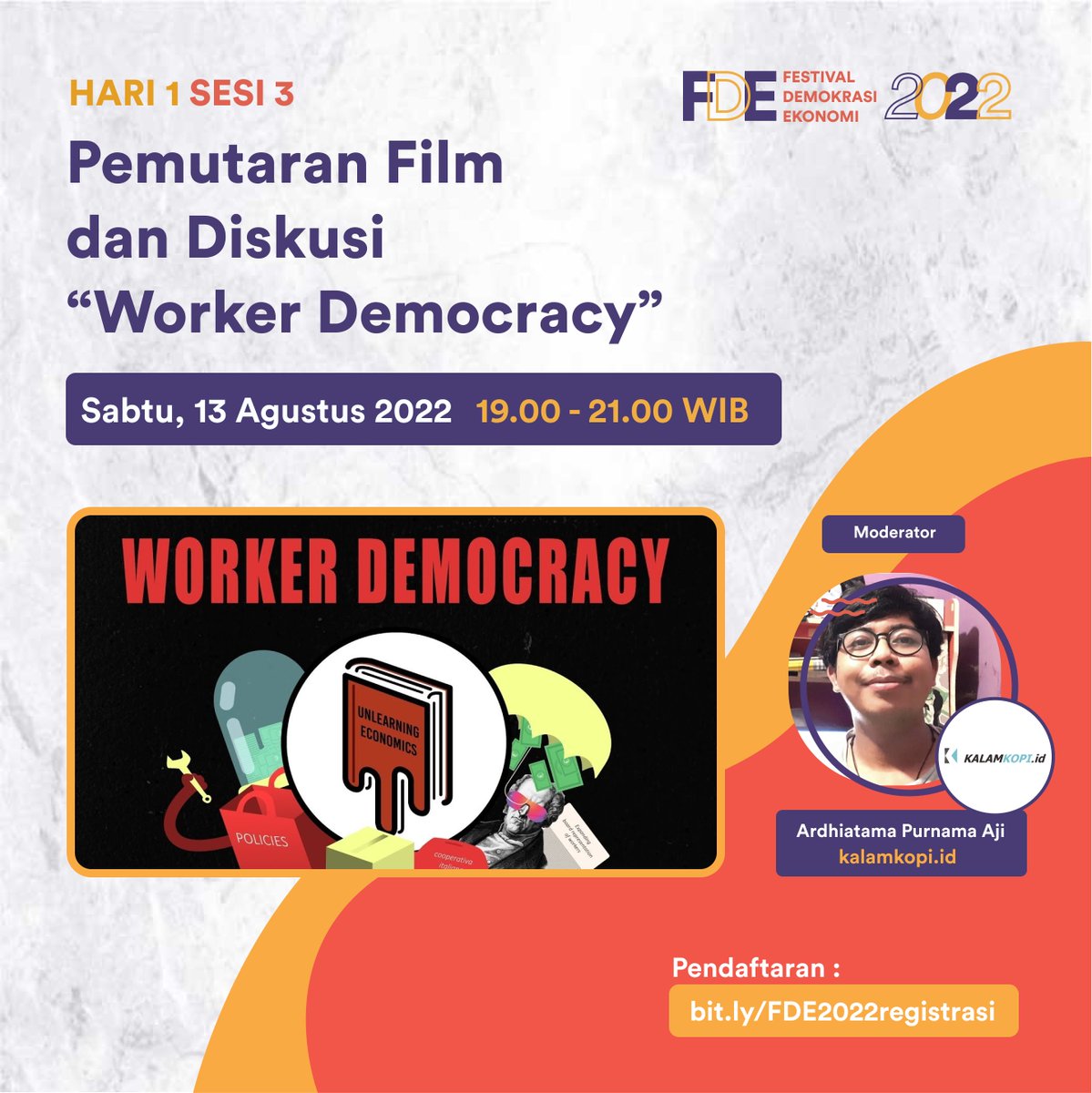 334455Demeko's tweet photo. Setelah seharian diskusi intens, malamnya kita nobar dulu yuk 📽️

Mindem nemu video essay detail dan keren yg judulnya sangat cucok, Worker Democracy 👍

Kita sudah siapkan subtitle Bahasa Indonesia :D
@KalamkopiID 

https://t.co/2hkdkqfg5j https://t.co/J4mtnrRfzd