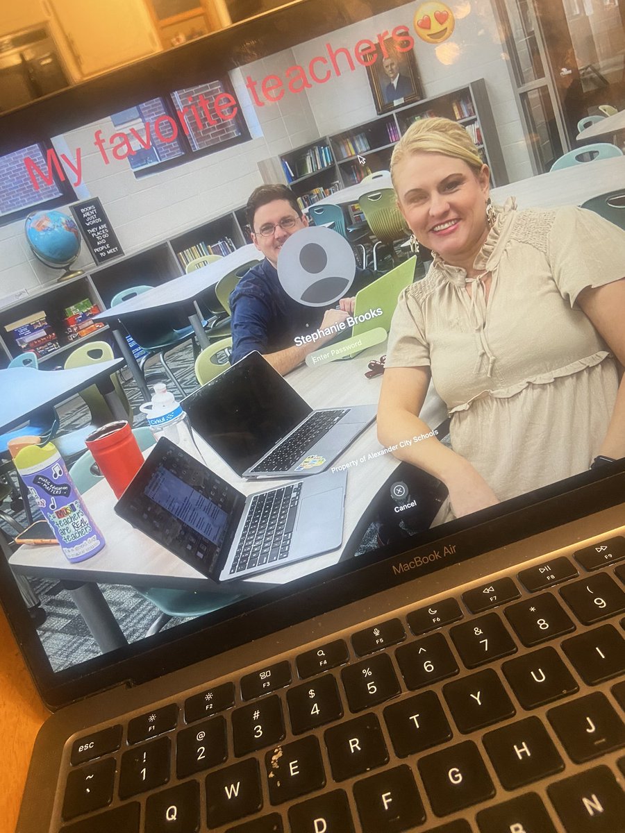Some Ts used my computer today &amp; apparently thought I needed a new screensaver. #luckyprinicpal <a href="/JP_Wildcats/">Jim Pearson School</a>