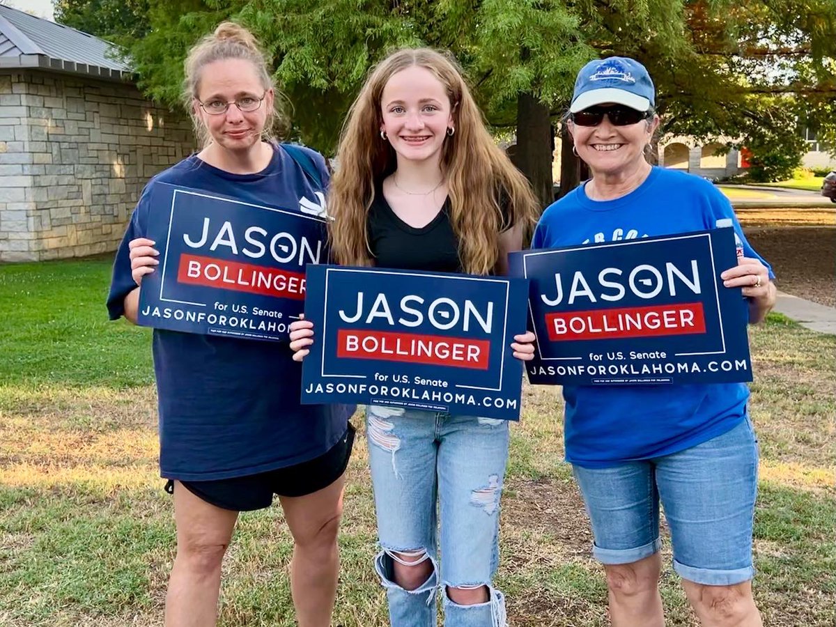 Jason_Bollinger's tweet photo. Thank you, Ardmore, for turning out for the second stop on our #RallyForDemocracy tour! Your thoughtful questions and our discussions are the way we start turning things around! https://t.co/mtbAyo6wFY
