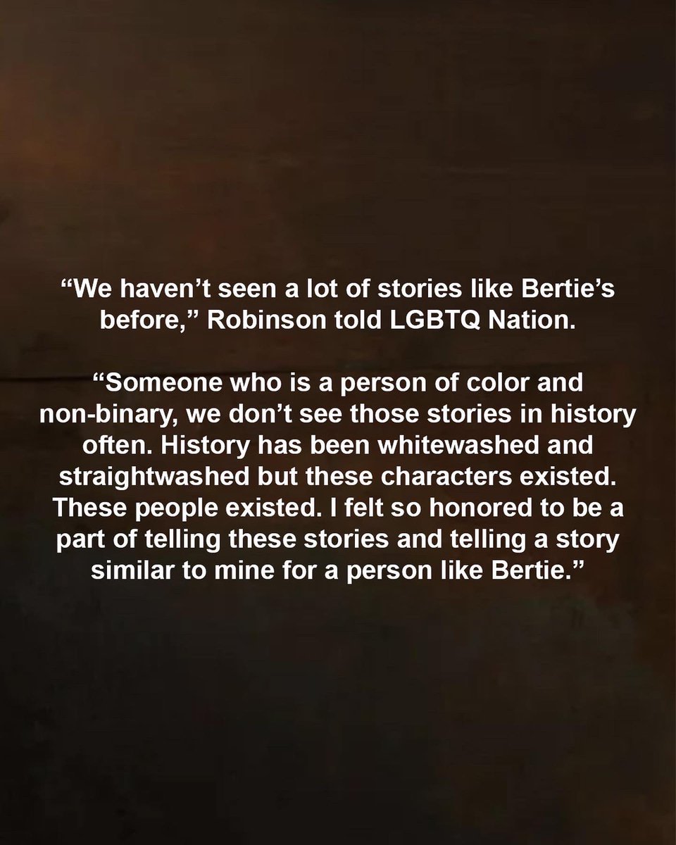 lgbtqnation's tweet photo. #InQuotes: Actor #LeaRobinson isnโt used to seeing themselves in a period piece on TV. But #ALeagueofTheirOwn, premiering Aug. 12 on #Amazon, looks to rectify the lack of representation by centering LGBTQ characters.
https://t.co/d15QEbGAjy https://t.co/pcxlVJMbq5