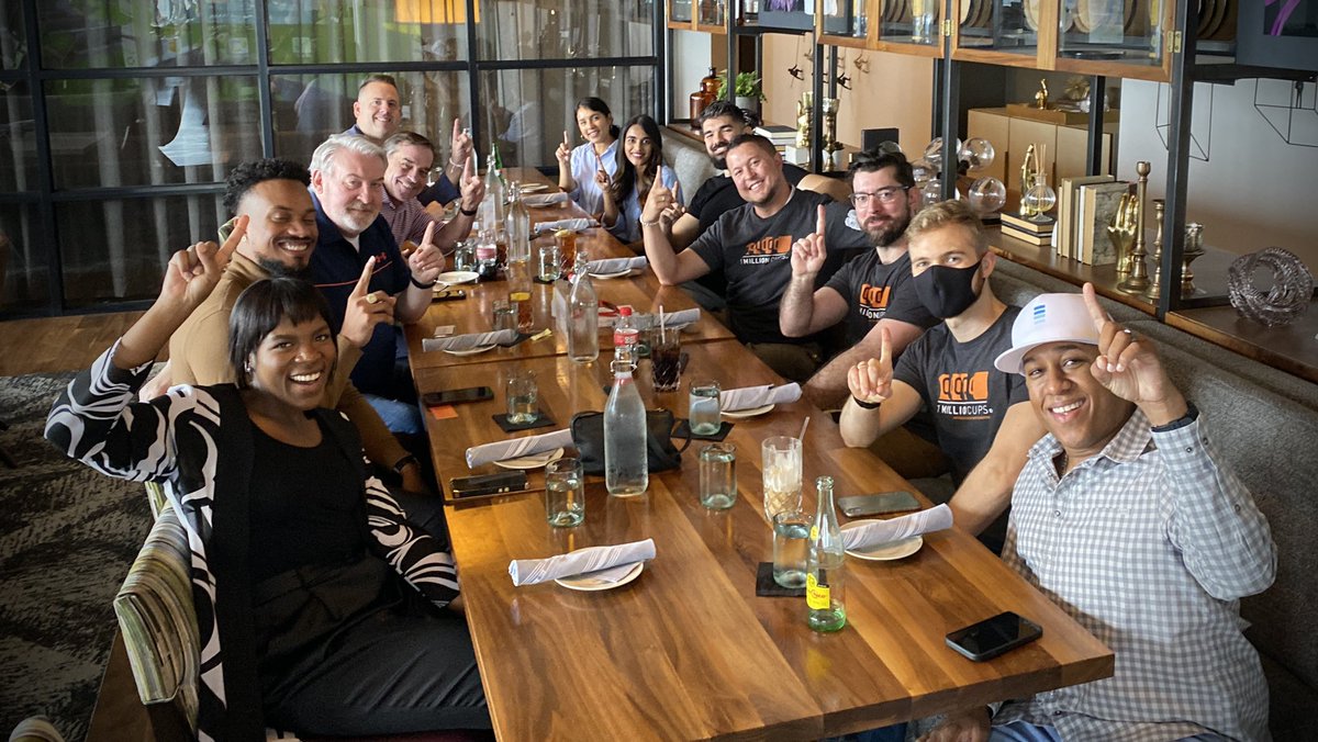 <a href="/BENovator/">Ben McDougal</a> <a href="/1MillionCupsDAL/">1 Million Cups Dallas</a> <a href="/1MCSouthwest/">1 Million Cups Southwest</a> <a href="/DalStartupWeek/">Dallas Startup Week powered by Capital One</a> Milestone moment in #Texas 🧡