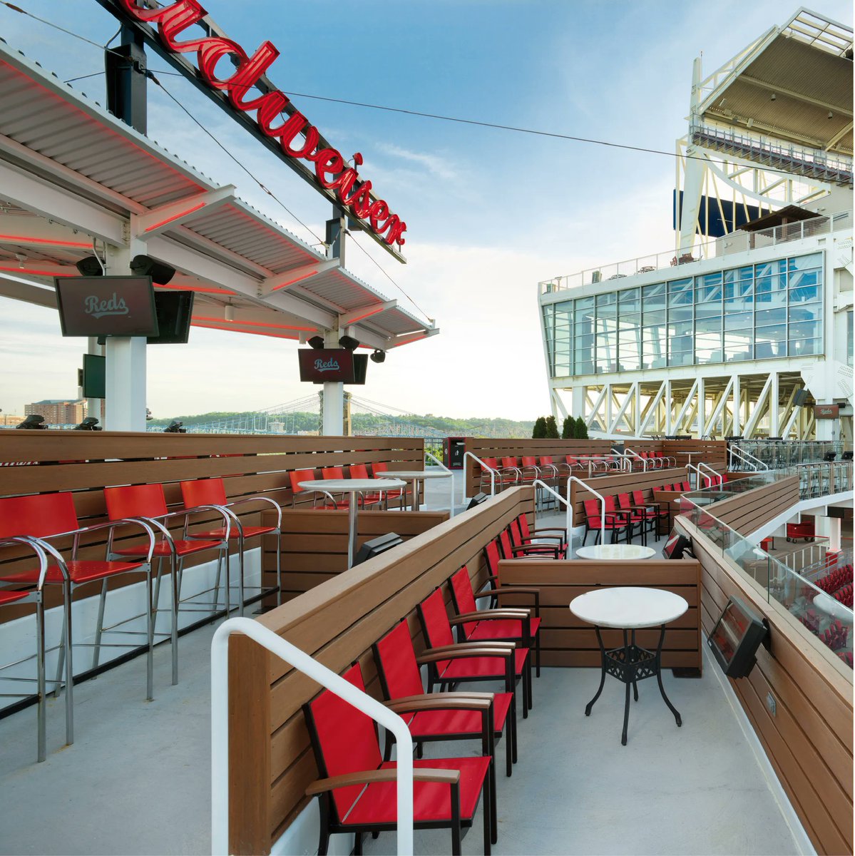 msa__design's tweet photo. Anyone ready for a cold drink while you're cheering on the @Reds?

#msadesign #msasport #cincinnatireds #gabp #goreds #design #architecturaldesign #architecture #ballparkarchitecture #mlb #reds #architecturaldrawings #signagedesign #bardesign #cincinnati #downtowncincinnati https://t.co/rUJLq6l3OT