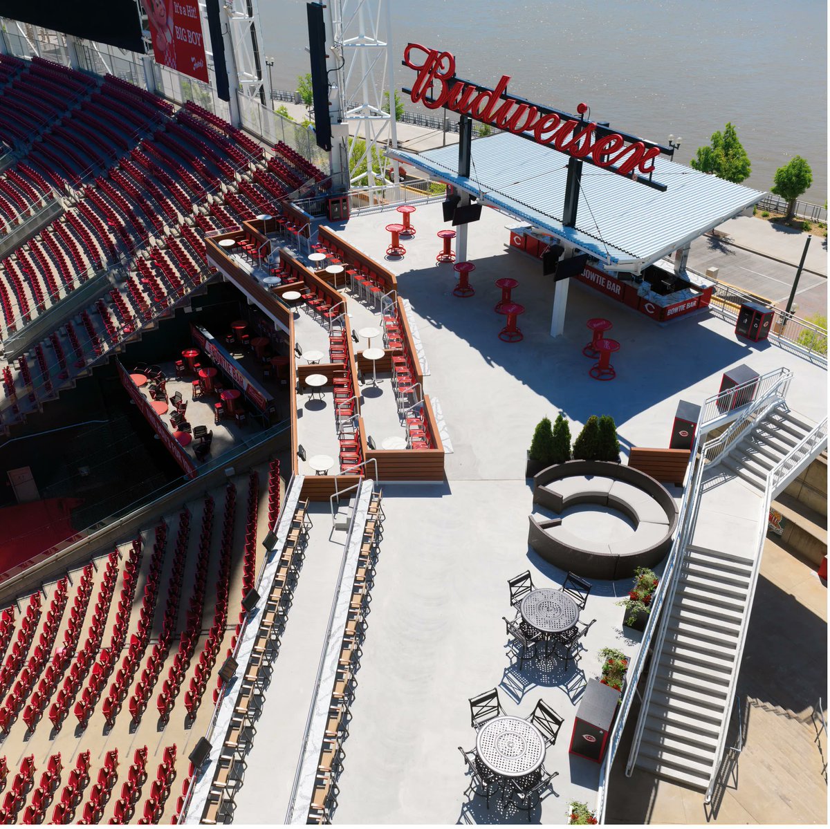 msa__design's tweet photo. Anyone ready for a cold drink while you're cheering on the @Reds?

#msadesign #msasport #cincinnatireds #gabp #goreds #design #architecturaldesign #architecture #ballparkarchitecture #mlb #reds #architecturaldrawings #signagedesign #bardesign #cincinnati #downtowncincinnati https://t.co/rUJLq6l3OT