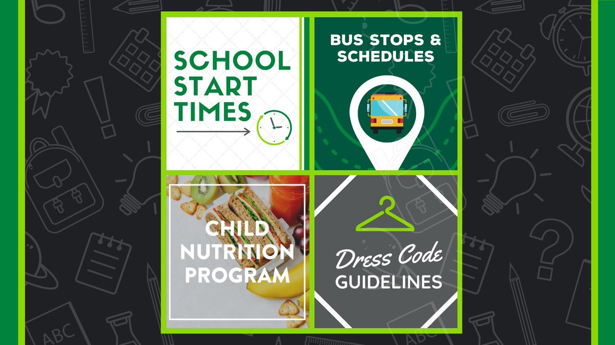 PelhamSchools's tweet photo. COUNTDOWN TO #PELHAMFIRSTDAY! If you need a quick reference for school start times, bus stop schedules and more, visit our Back to School Events &amp; Resources page. Click to view: https://t.co/rXbBqOTIq7. https://t.co/HXBCKHYN8J