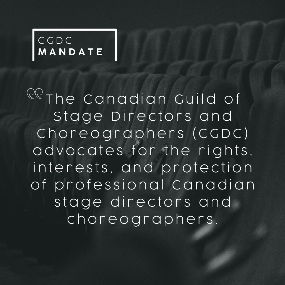 officialCGDC's tweet photo. Let’s start from the very beginning, a very good place to start, with our mandate. Follow us to be in the know about all things CGDC! #CGDC #BuildingPathways #CanadianGuildOfStageDirectorsAndChoreographers #Theatre #MusicalTheatre #DanceTheatre https://t.co/FrGlbLMiOp