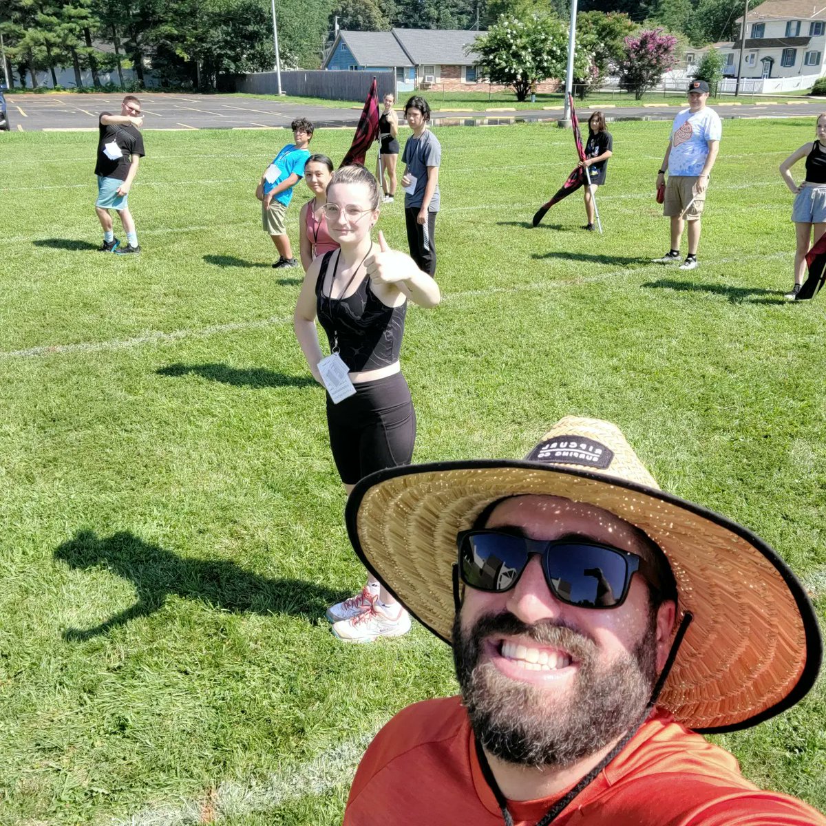 Lots of progress at day 3 of band camp today! #PitmanPantherPride #PitmanMusic #MarchingBand #TraditionofExcellence