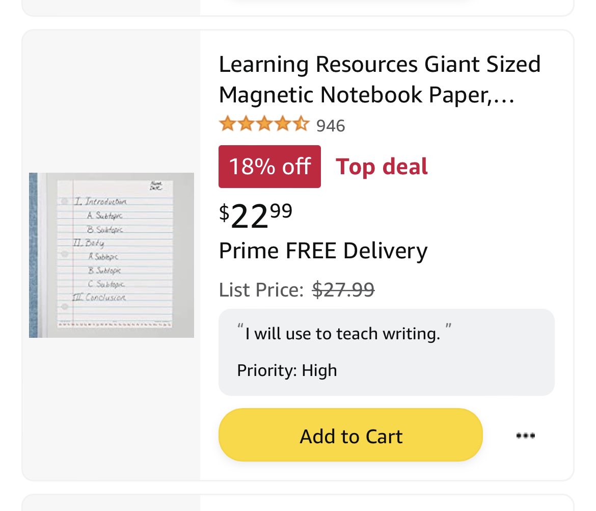 HannaZuli's tweet photo. I would love to get this cleared from my list and it is on sale today! I love sales! This would be great for teaching my 3rd graders how to write a paragraph and an essay. Any help on anything would be so appreciated! #clearthelist #teachertwitter https://t.co/4u0jl3HFdj https://t.co/7NBMdbyjbz