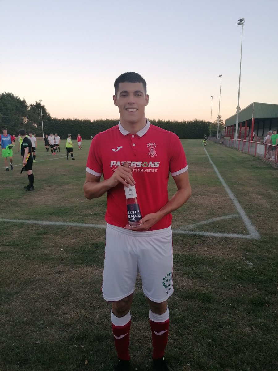 TayportFootball's tweet photo. The @tayportdistill man of the match tonight was Greg McColm. Greg is sponsored by L.M.Joinery and Cobbies Inn Tayport. Well done Greg! 
#mtp https://t.co/Z0GfEuvO6C