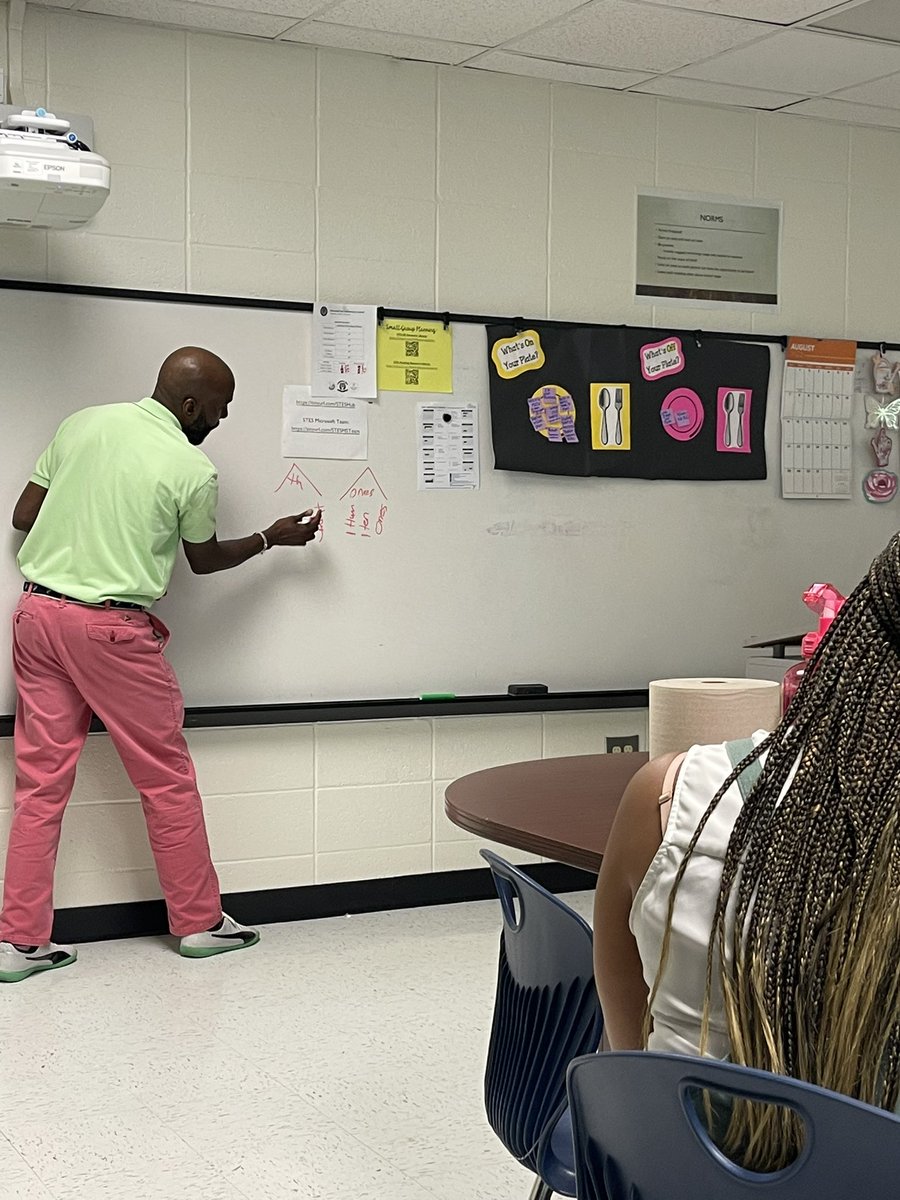 StonewallTell's tweet photo. Purposeful PLCs are poppin 🍿 at “The Tell”! Coaches led teachers to collaboratively work through unpacking and practice of upcoming lessons! #JourneytoExcellence #PracticePerfect #FCSCoach1 @NPorter17 @aplatimore @Miss_GeeWiz @MrGTutor @amybytheton @EC_Tyson https://t.co/l3H9WdEYJO