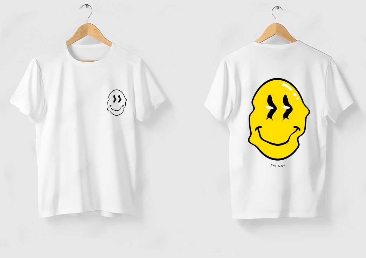 Danymat1698's tweet photo. 🙂SMILE!🙂
No time for negativity, positive vibes only in this chat!
comment below with a 😃 for the good vibes and start your day positive! ⬇️
#digitalartwork #illustration #GraphicDesign #tshirtdesign https://t.co/AzqkEmgunc