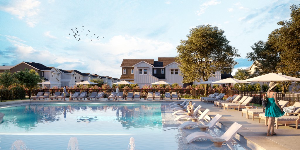 Welcome to Wellspring at Round Rock. 

This neighborhood community of 1 &amp; 2-story homes located in Austin, Texas features a resort amenity center that combines an expansive 3,600 square-foot pool with laid-back yard games, outdoor dining, and so much more. #realestate