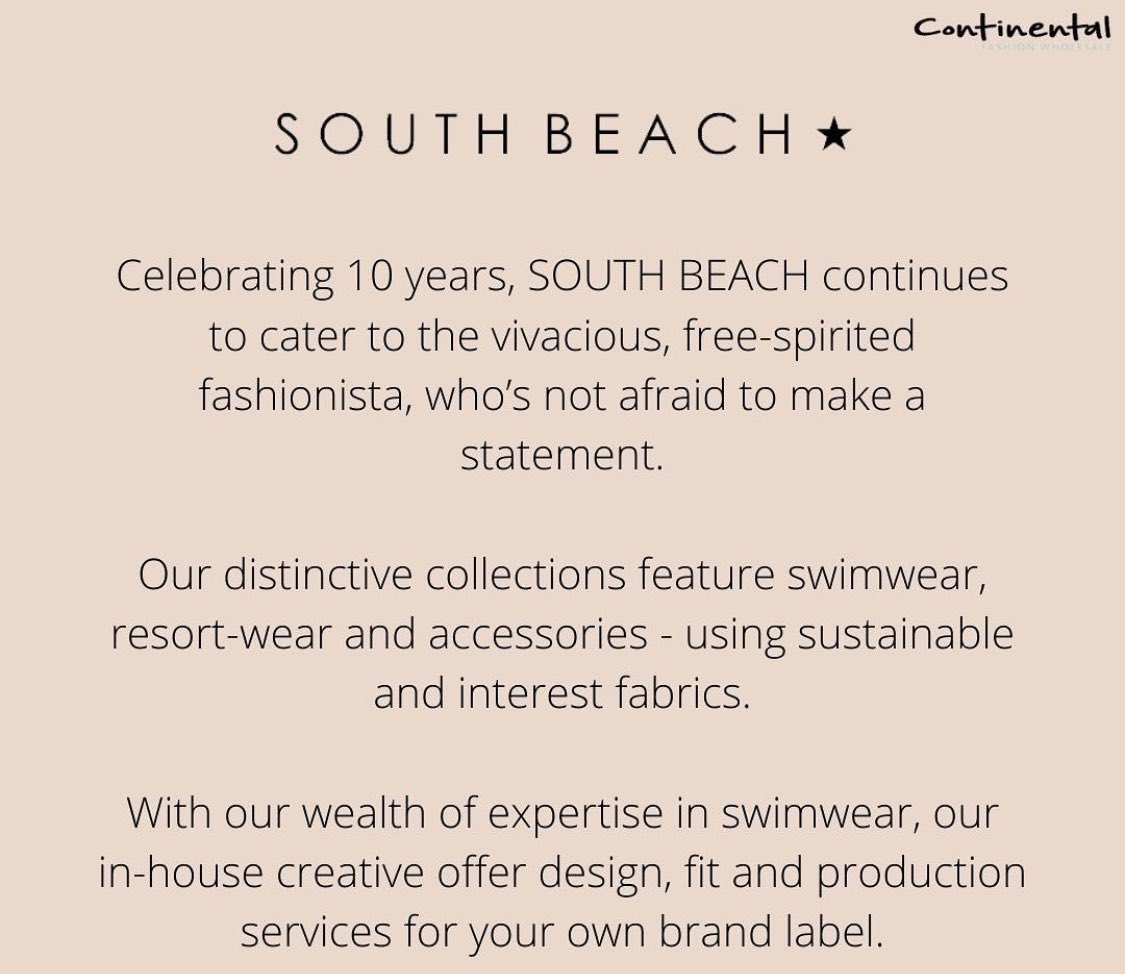 Continental Textiles tweet media