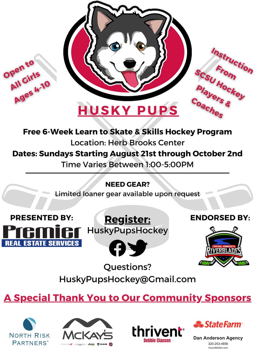 A HUGE response to this years Husky Pups program!  We just opened registration a few days ago &amp; only 5 spots remain. Register Here; forms.gle/szHrC15v2CyAzp…