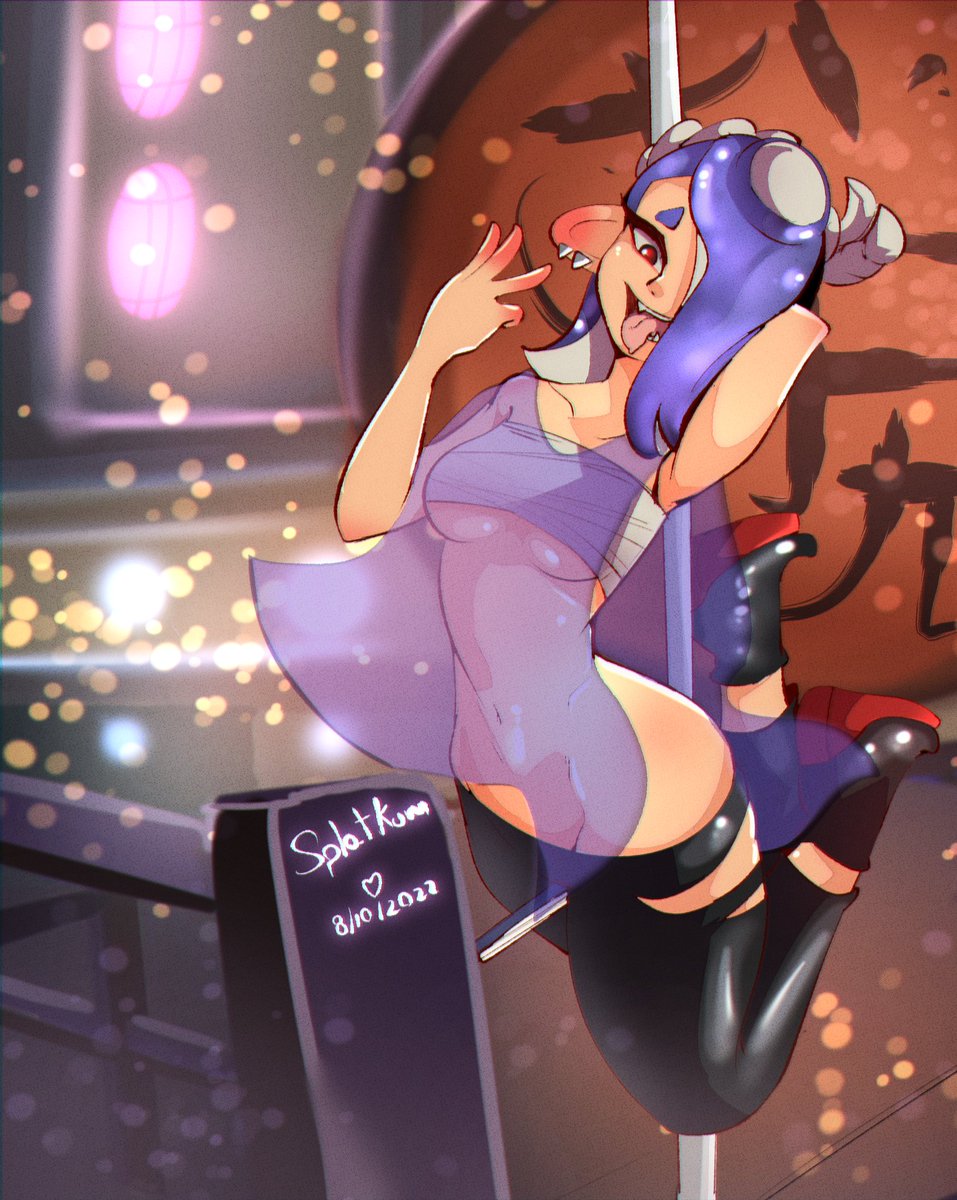 Splatkum's tweet photo. if Inkfolks had spines this girl be sending Shivers down those, she's so cool ♥ https://t.co/OSQZFYqKcH