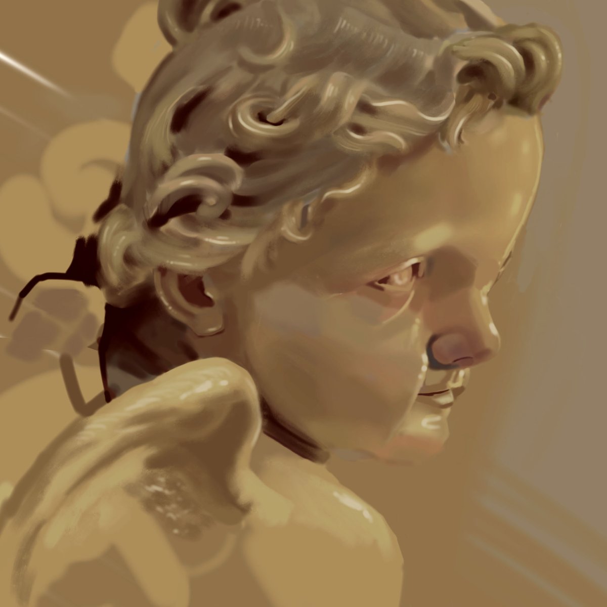 Danymat1698's tweet photo. 🧚CHERUB 🧚
Digital painting done for your lovely eyes to take a break from all the negativity that every day brings, stay positive gang!
Which of the two is your favourite? ⬇️
#digitalartwork #digitalpainting #PositiveVibes https://t.co/5IGdtpqqE4