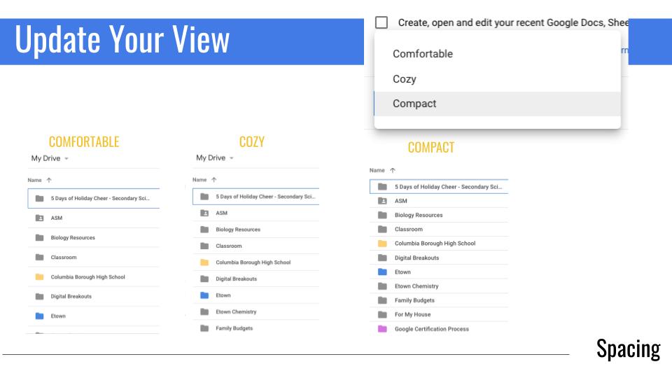 Wilkinson_STEM's tweet image. Another #firstweek activity is to have students organize their Drive.  Have you ever looked at their #Googledrive?? It&apos;s similar to looking under their bed! #messy 

Too many times we assume Ss have #Google skills and don&apos;t explicitly teach them.
bit.ly/3JNqrUZ
