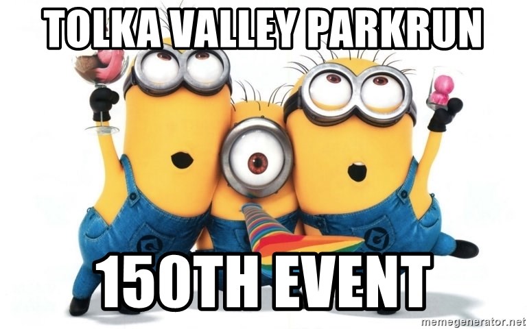 TolkaValley's tweet photo. Join us this Saturday 13th August for our 150th event 🎉🎈🍰 #LoveParkRun #parkrunwalkIRE https://t.co/Vf68mPnc29
