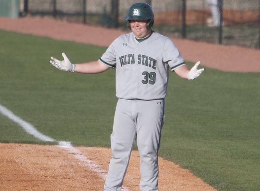 CFB247's tweet photo. Gabriel “The Unit” Stockton  
Delta State University, Catcher 2020-2024 https://t.co/SxHEK4e5fJ