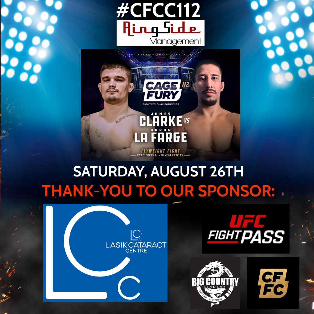 SuplexKid94's tweet photo. #Shoutout to Lasic Cataract Centre for being a sponsor for my fight
Thank-you so much for your support๐
#LasikCataractCentre ๐ ๐
๐ #CFFC112 Fight Aug 26th #Philadelphia @ufcfightpass ๐บ
#mma #wrestling #juijitsu #flyweight #champ #ufcfightpass #cffc #motivation #cffcmma https://t.co/4X3orXQ9xg
