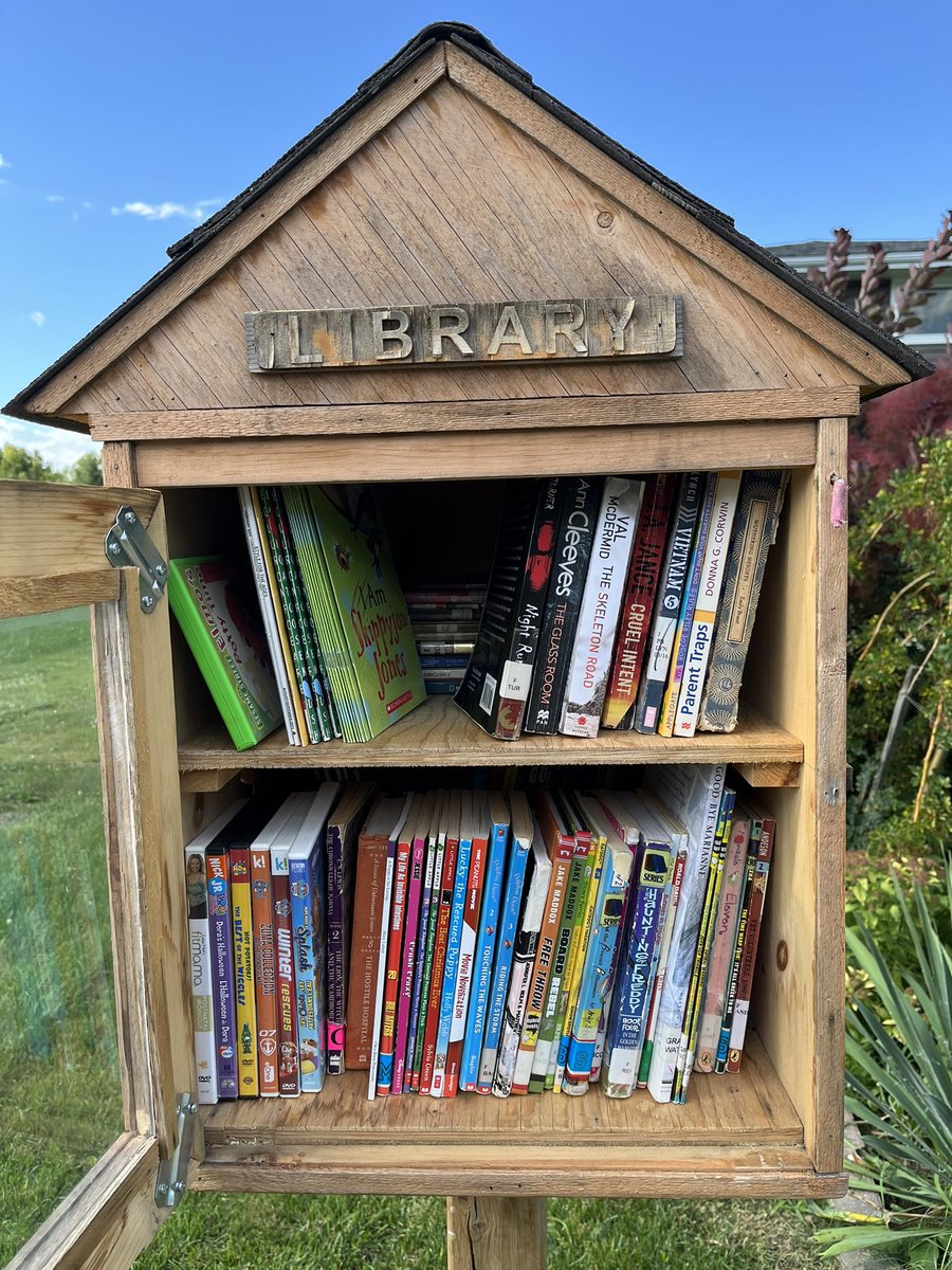 Our #littlefreelibrary is stocked and ready for more #SummerReading <a href="/GreaterSudbury/">Greater Sudbury</a>