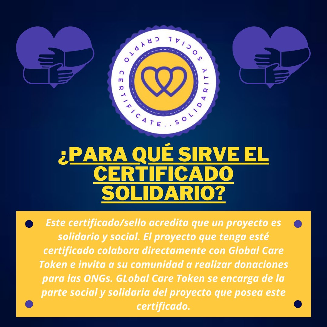 LINCYcoinONsol's tweet image. Nuestro certificado solidario para proyectos cryptos 🙌. Seguimos avanzando y cumpliendo las lineas del roadmap 💡. #CryptoNews #BinanceSmartChain #CryptoTrends