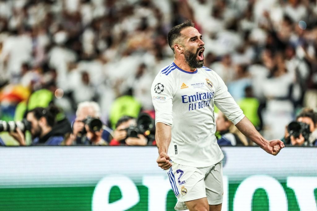 RM4Arab's tweet photo. داني كارفخال : آمل أن تتاح لي الفرصة يومًا ما بأن ارفع اللقب الأول كقائد ريال مدريد الأول 🤍🤍 https://t.co/emUDI8Tp0D