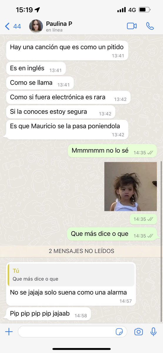 Con esa descripción casi escucho la melodía de la canción 👍🏼