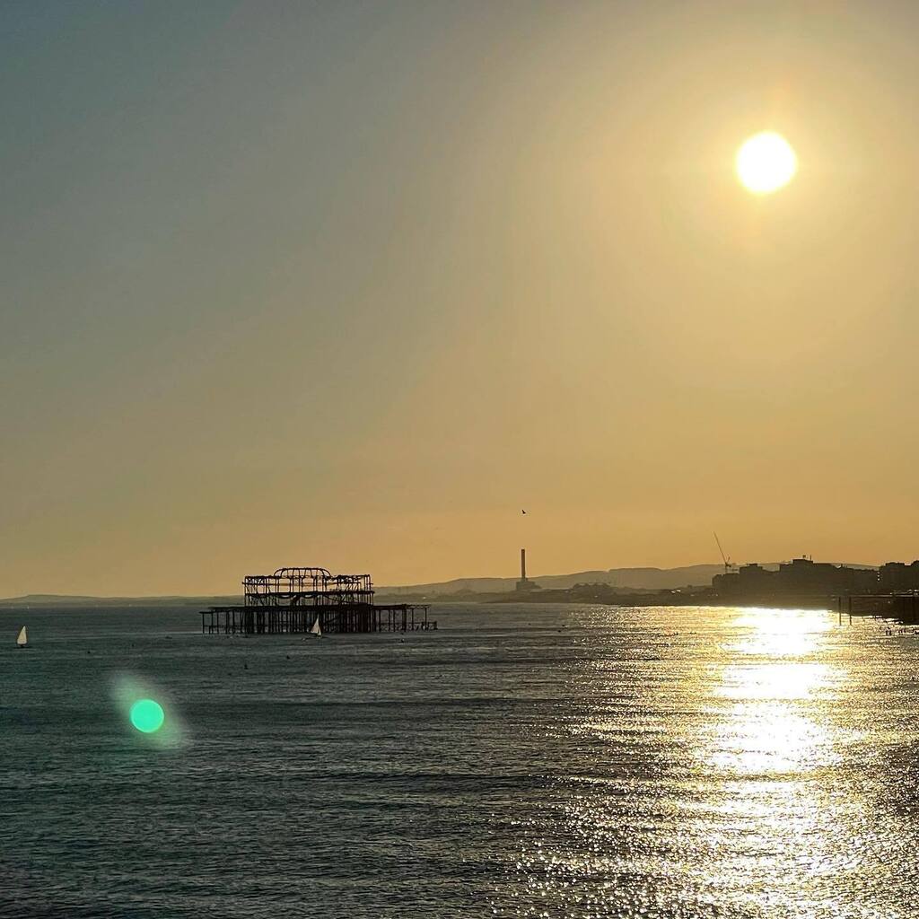 mk_graham's tweet photo. Brighton West Pier ☀️

#nofilter #noneneeded #brighton #brightonbeach #brightonandhove #brightonpier #thisisbrighton #brightonlife #brighton_ig #visitbrighton #lovebrighton #igersbrighton #ilovebrighton #brightonresort #brightonblogger #brightonphotograp… https://t.co/0Z9oSLWr3J https://t.co/piEE0jPN0J