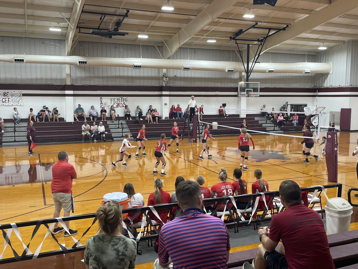 sam_isd's tweet image. Last night, both our JV and Varsity Lady Rebels had a great start to their volleyball season. Both teams secured a win against Savoy. It’s going to be a great season!