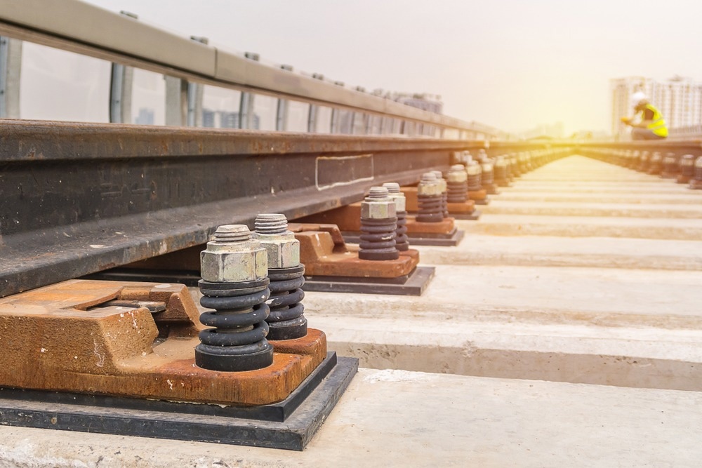 nanotrac's tweet photo. Nanofiber TENG Sensor Used in Safety Detection of Rail Fasteners: Rail fasteners are critical parts of railroad tracks and must be inspected regularly… https://t.co/JFcRhxCYF2 | @AZoNano #Nanofiber #TENGSensor #SafetyDetection #RailFasteners https://t.co/ddpKStsUtG