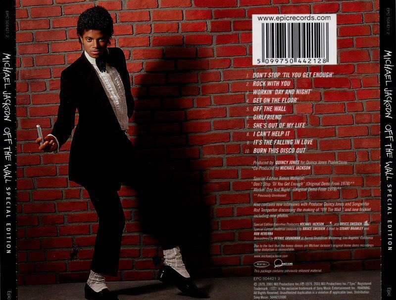Today in 1979, Michael Jackson released “Off The Wall”. This album is 9x platinum, and by the beginning of the 80’s, it had become the biggest selling album by a black artist. It won several AMAs, had four top 10 hits, and sold 20 million albums worldwide.