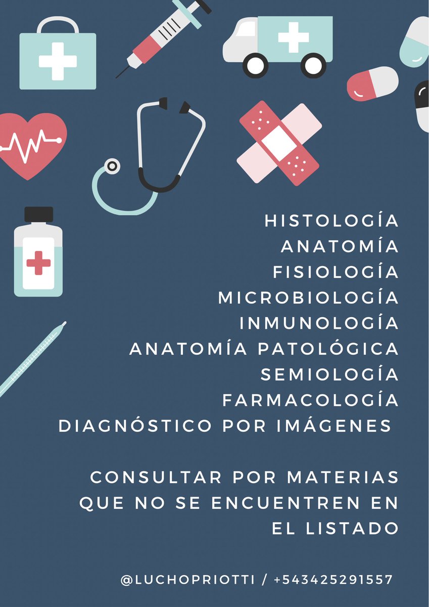 Lo subo por acá también, me ayudan mucho con sus RT; carreras afines que cursen materias similares también son bienvenidas 🤍