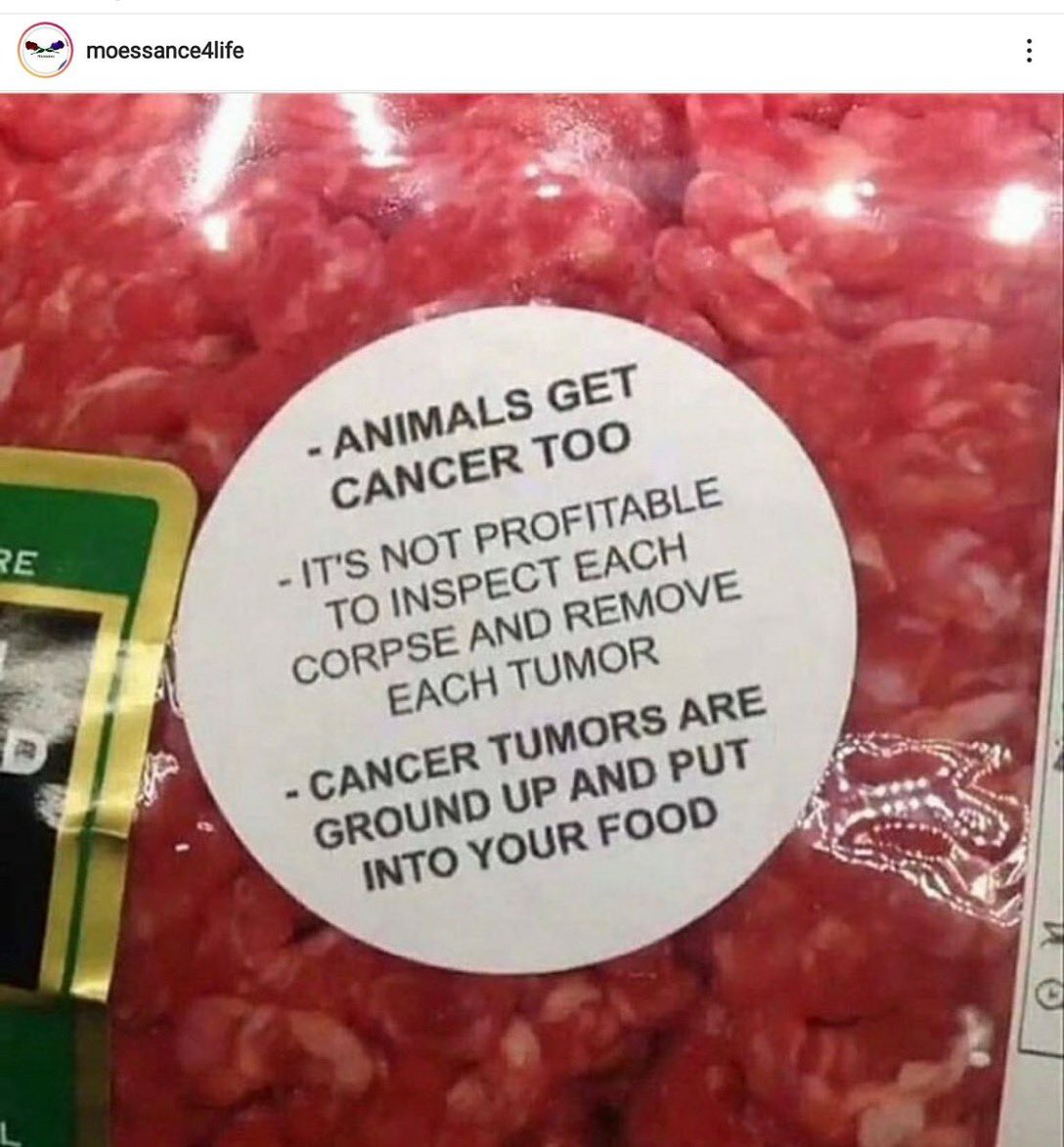 theresajsw's tweet photo. #vegan #heartattack #VeganForTheAnimals #veganism https://t.co/BbDWaghFYB