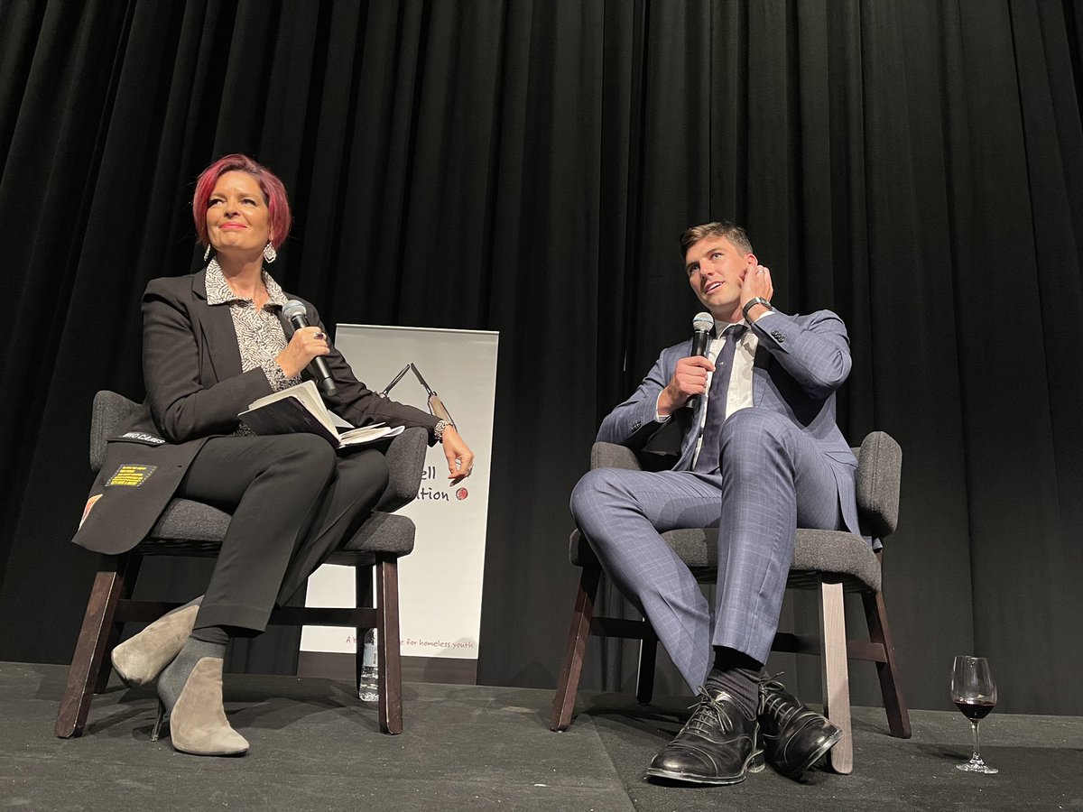 Each year I am grateful to <a href="/thechappellfndn/">The Chappell Foundation</a> for asking me to interview their feature guest. Last night you could have heard a pin drop as 500+ guests listened to cricket captain <a href="/patcummins30/">Pat Cummins</a>. All money raised, including a substantial donation from Pat, for youth homelessness.