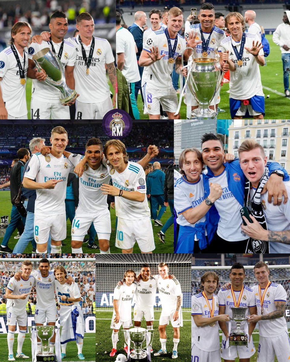 AdriRM33's tweet photo. 💫 El mejor mediocampo de la historia del fútbol. https://t.co/egvTwDrkze