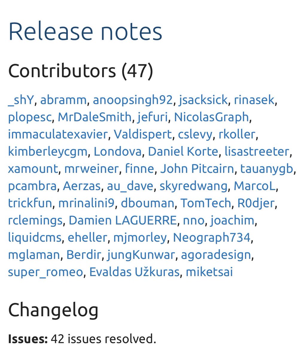 Expanded #Drupal 10 support, variation specific URLs, BOGO promotion improvements, and 30+ bug fixes and minor features with dozens of contributors … Commerce Core 2.31 was released today by @jsacksick! 🥳 🔗 drupal.org/project/commer…